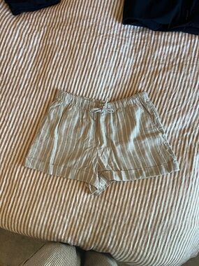 GAP Striped Drawstring Shorts